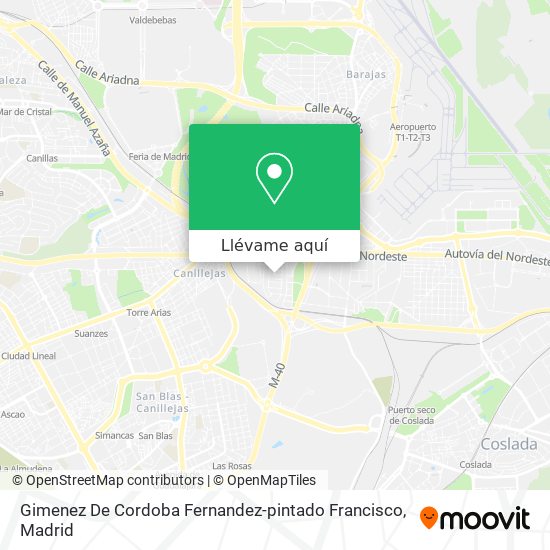 Mapa Gimenez De Cordoba Fernandez-pintado Francisco