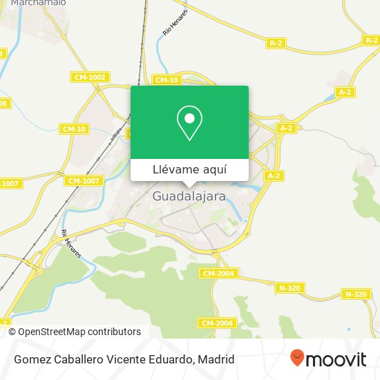 Mapa Gomez Caballero Vicente Eduardo