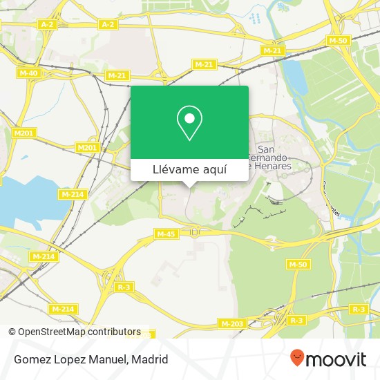 Mapa Gomez Lopez Manuel