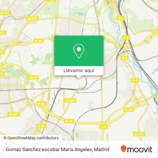 Mapa Gomez Sanchez-escobar Maria Angeles