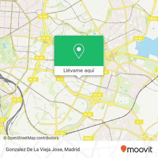 Mapa Gonzalez De La Vieja Jose
