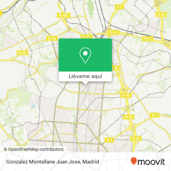 Mapa Gonzalez Montellane Juan Jose