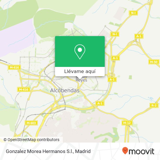 Mapa Gonzalez Morea Hermanos S.l.