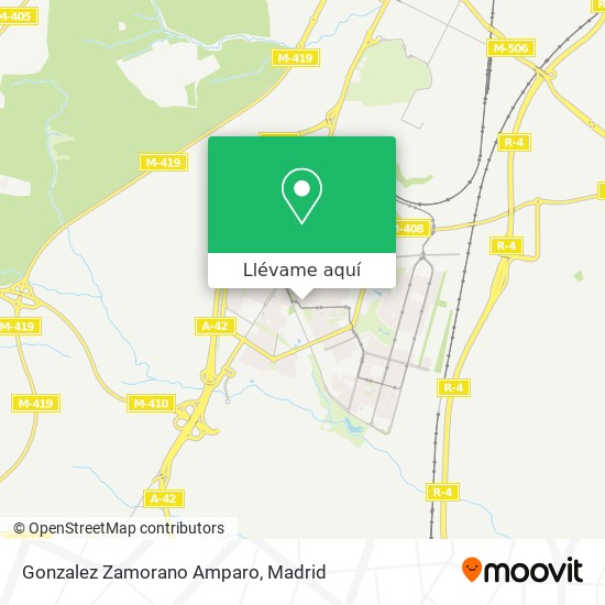 Mapa Gonzalez Zamorano Amparo