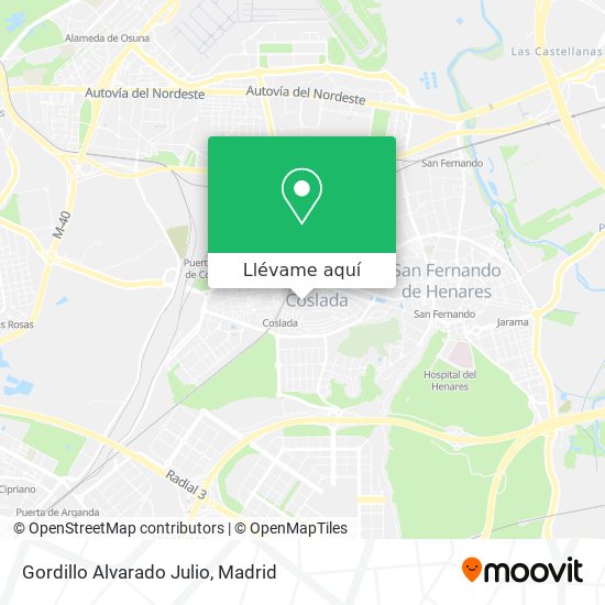 Mapa Gordillo Alvarado Julio