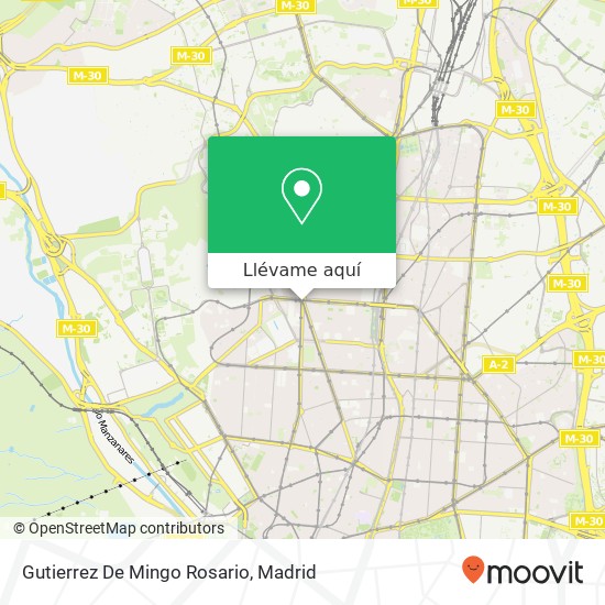 Mapa Gutierrez De Mingo Rosario