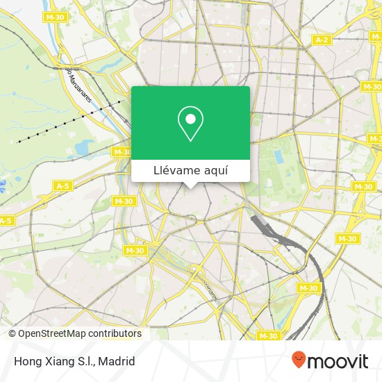 Mapa Hong Xiang S.l.