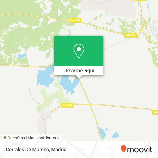 Mapa Corrales De Moreno