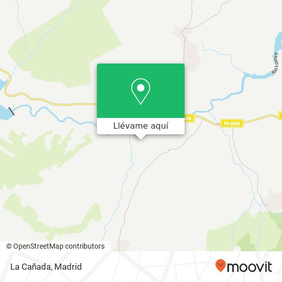 Mapa La Cañada