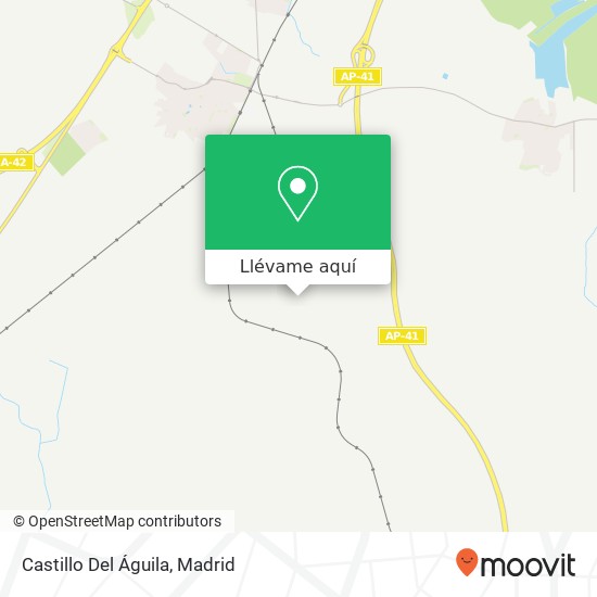 Mapa Castillo Del Aguila