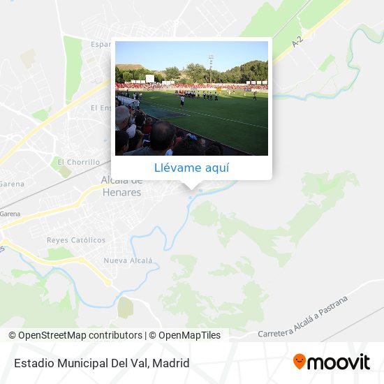 Mapa Estadio Municipal Del Val