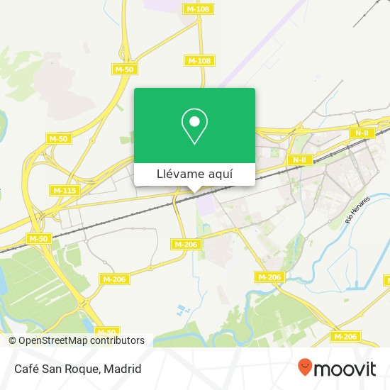 Mapa Café San Roque
