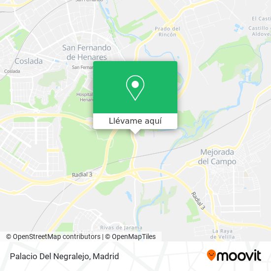Mapa Palacio Del Negralejo