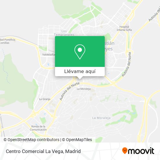 Mapa Centro Comercial La Vega