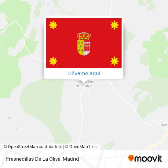 Mapa Fresnedillas De La Oliva