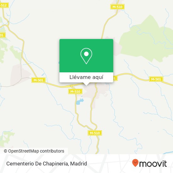 Mapa Cementerio De Chapinería