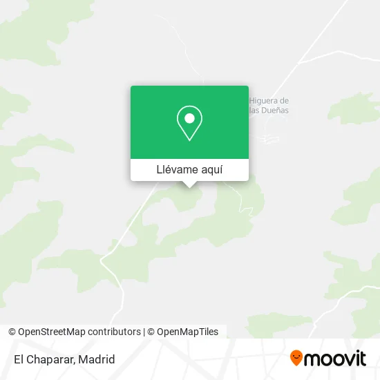 Mapa El Chaparar