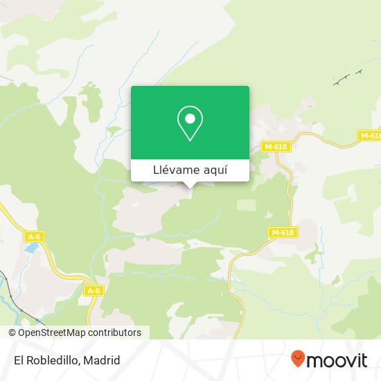 Mapa El Robledillo