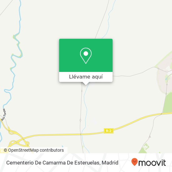 Mapa Cementerio De Camarma De Esteruelas