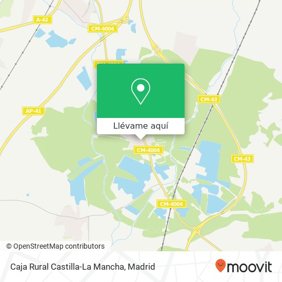 Mapa Caja Rural Castilla-La Mancha
