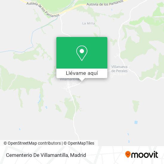 Mapa Cementerio De Villamantilla