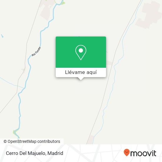 Mapa Cerro Del Majuelo