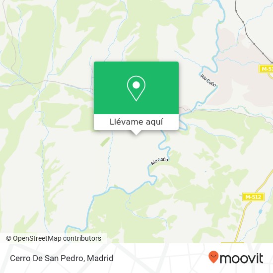 Mapa Cerro De San Pedro