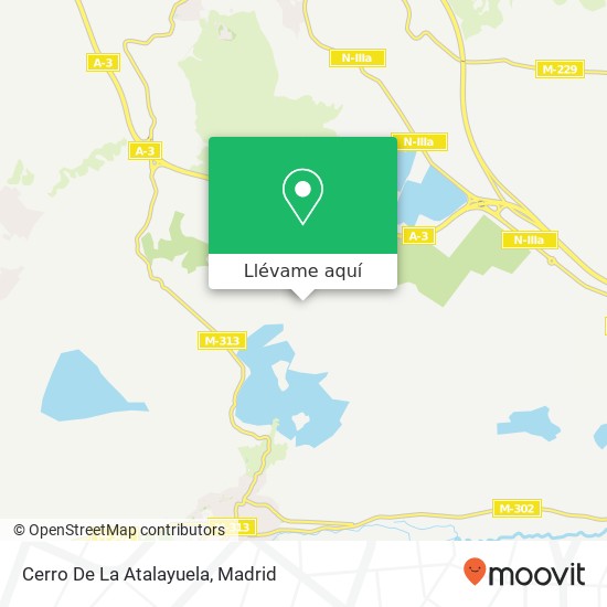 Mapa Cerro De La Atalayuela