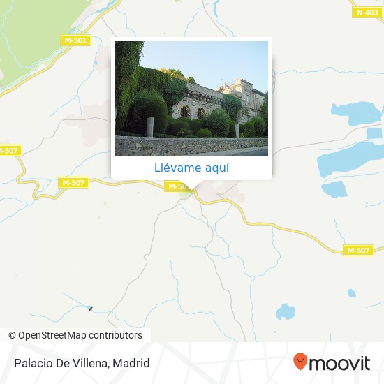 Mapa Palacio De Villena