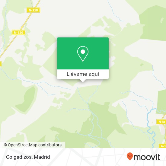 Mapa Colgadizos