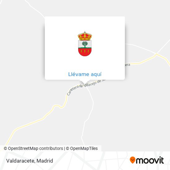 Mapa Valdaracete