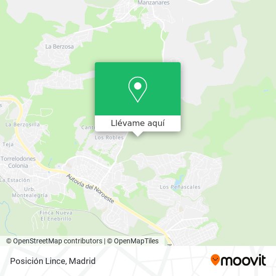Mapa Posición Lince