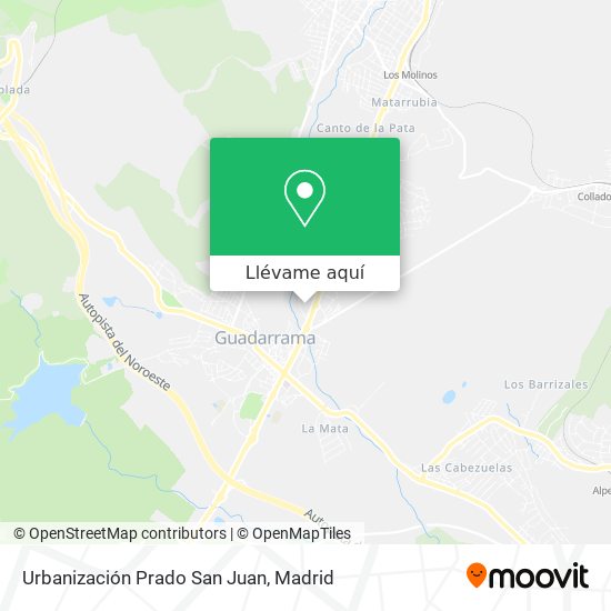 Mapa Urbanización Prado San Juan