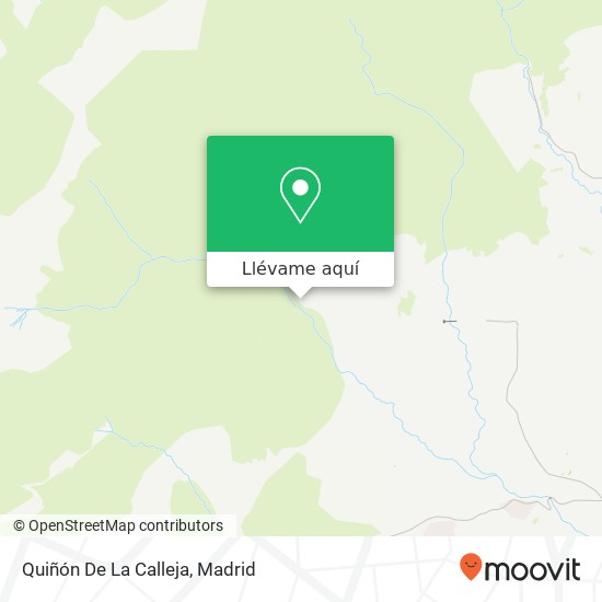 Mapa Quiñón De La Calleja