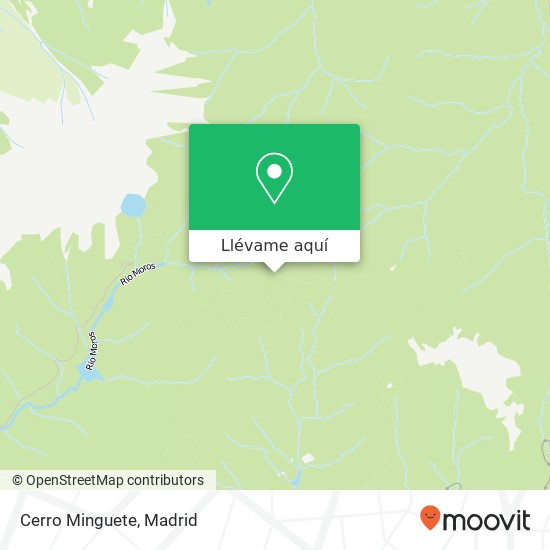 Mapa Cerro Minguete