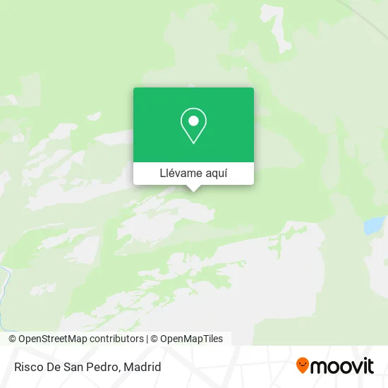 Mapa Risco De San Pedro