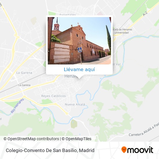 Mapa Colegio-Convento De San Basilio