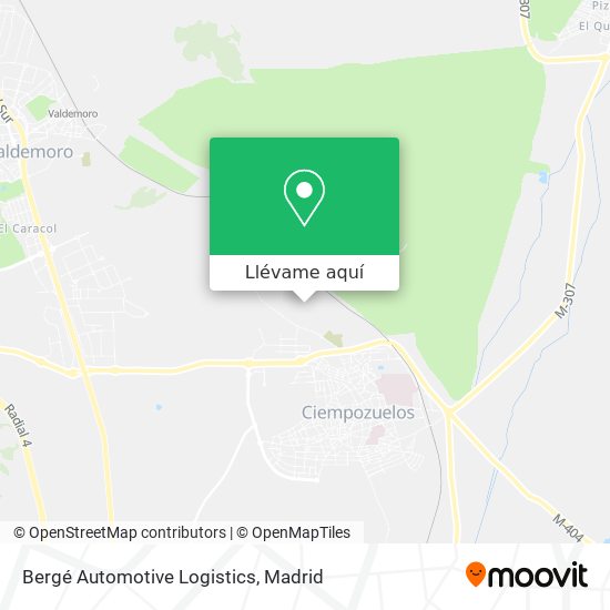 Mapa Bergé Automotive Logistics