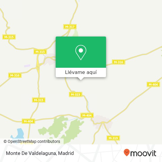 Mapa Monte De Valdelaguna