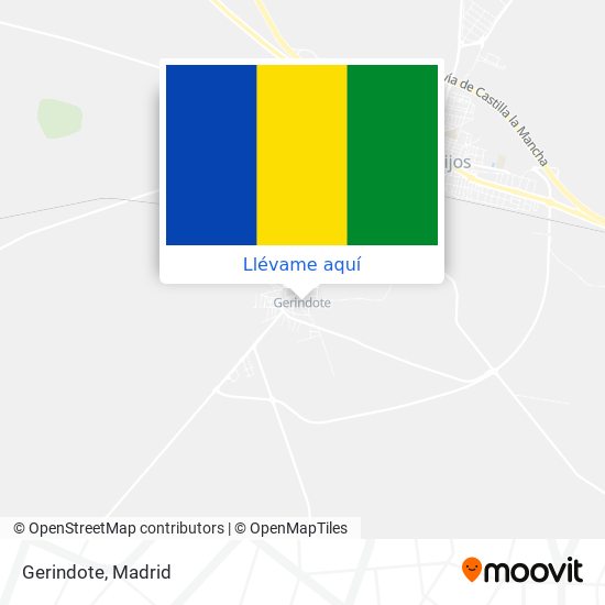 Mapa Gerindote