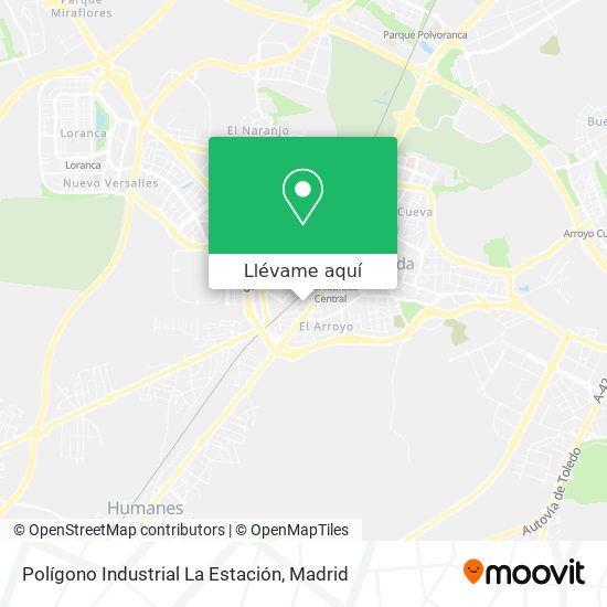 Mapa Polígono Industrial La Estación