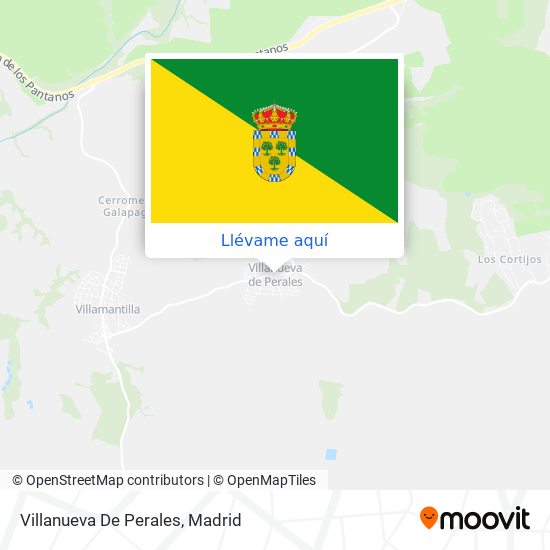Mapa Villanueva De Perales