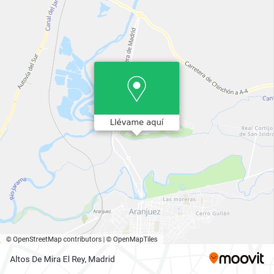 Mapa Altos De Mira El Rey