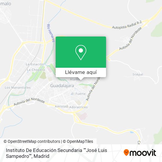 Mapa Instituto De Educación Secundaria ""José Luis Sampedro""