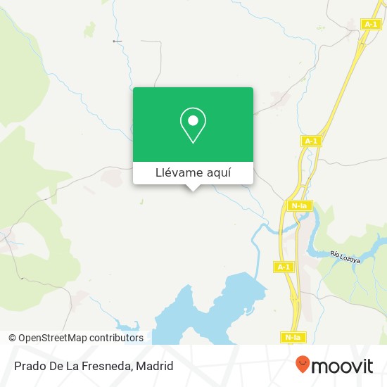 Mapa Prado De La Fresneda