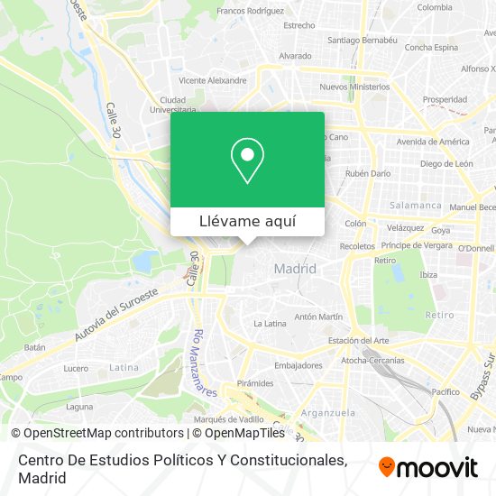 Mapa Centro De Estudios Políticos Y Constitucionales