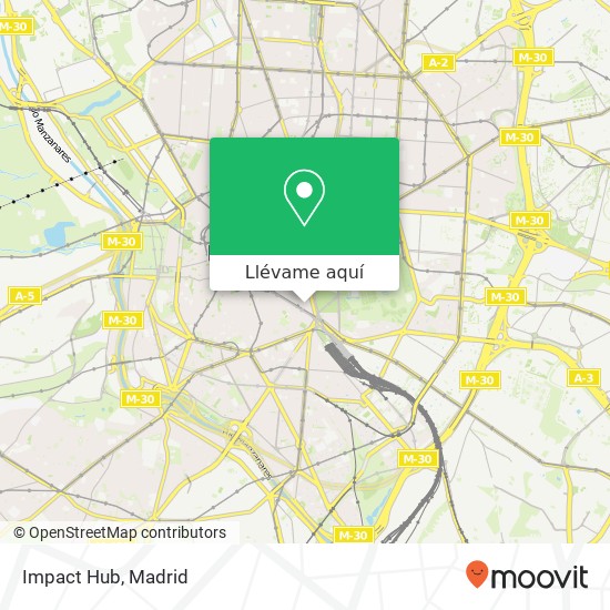 Mapa Impact Hub