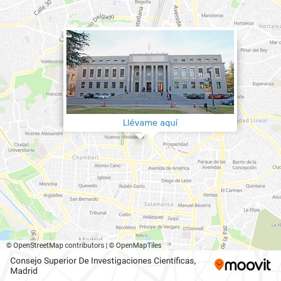 Mapa Consejo Superior De Investigaciones Científicas