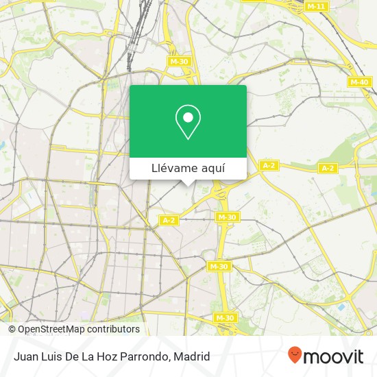 Mapa Juan Luis De La Hoz Parrondo