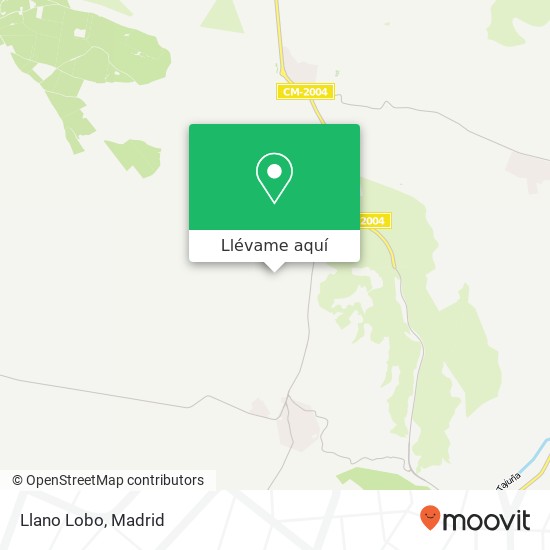 Mapa Llano Lobo